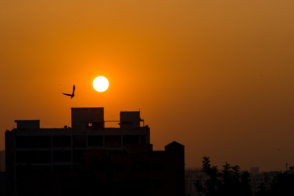 Sunrise, Hyderabad, India